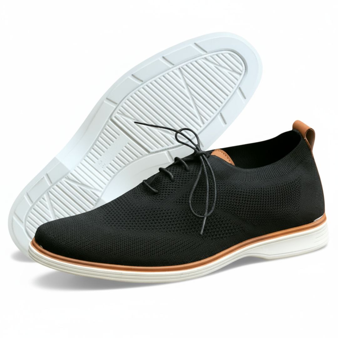 Breathable Office Shoes - Classic Style & Arch Support - OutfitLondon