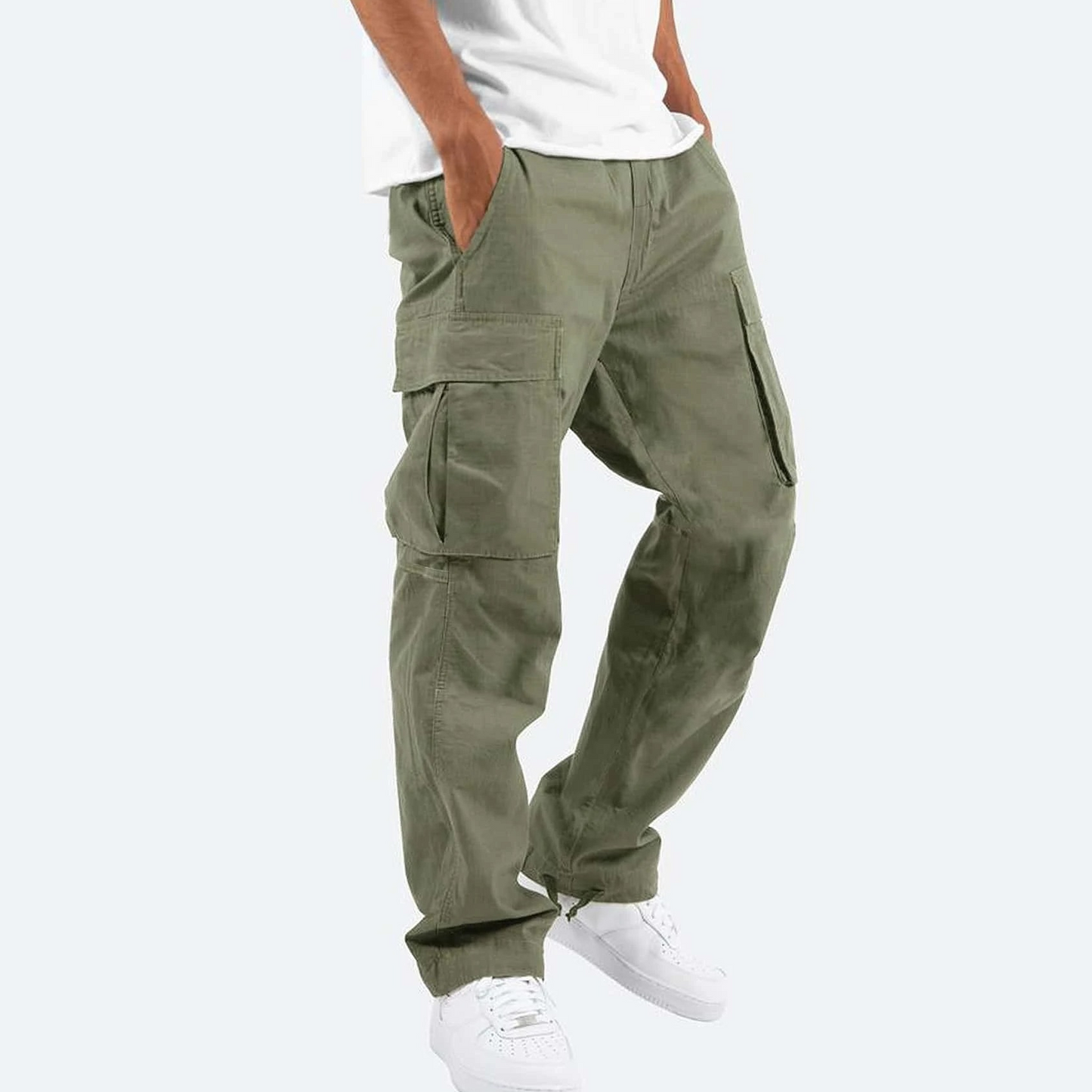 Practical and Durable Mens Cargo Trousers