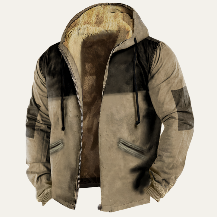 Warm Waterproof insulated Hooded Winter Jacket - OutfitLondon