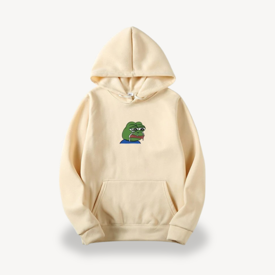 Funny Pepe Frog Mens Sweatshirt Hoodie