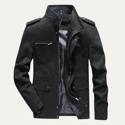 Tactical Outdoor High Neck Cargo Jacket - OutfitLondon