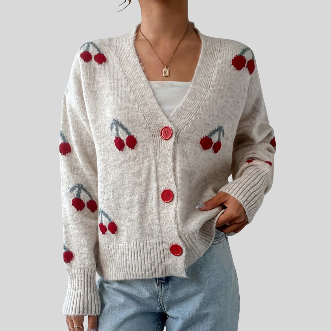 Stylish Long Sleeve Open Cardigan Sweater - OutfitLondon