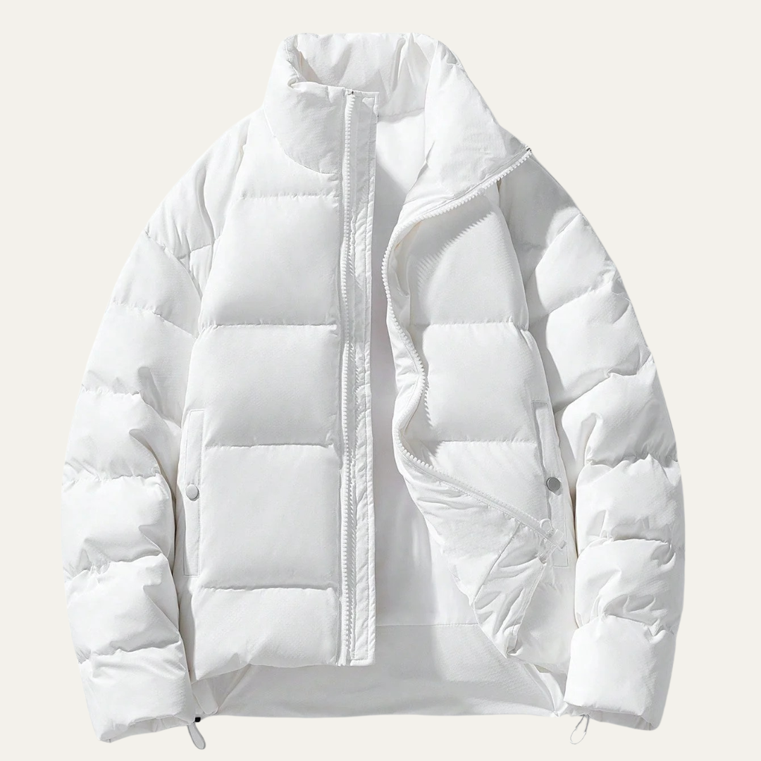 Men's Warm Thick Padded Parka Jacket - OutfitLondon