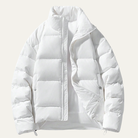 Men's Warm Thick Padded Parka Jacket - OutfitLondon