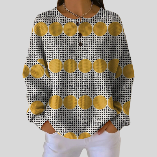 Classic Geometric Knit Sweater - OutfitLondon
