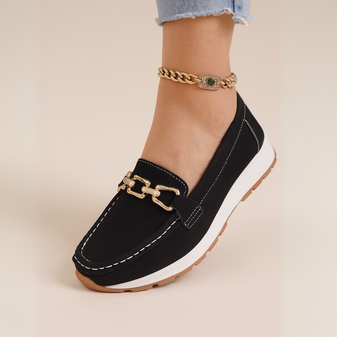 Soft Suede Slip On Loafers for Women