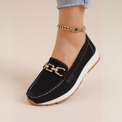 Soft Suede Slip On Loafers for Women