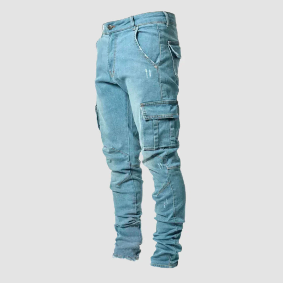 Comfort Fit Relaxed Straight Jeans