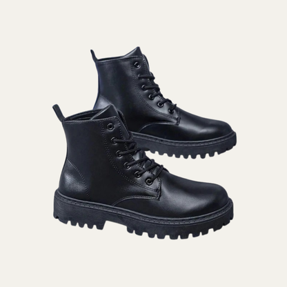 Tough Lace Up High Ankle Boots for Men