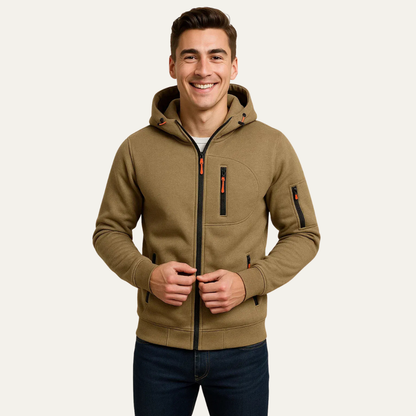Men's Active Waterproof Hooded Jacket