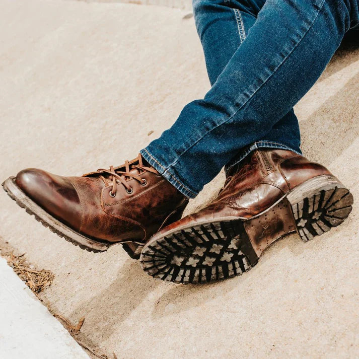 Tough Side Zip Ankle Boots for Men