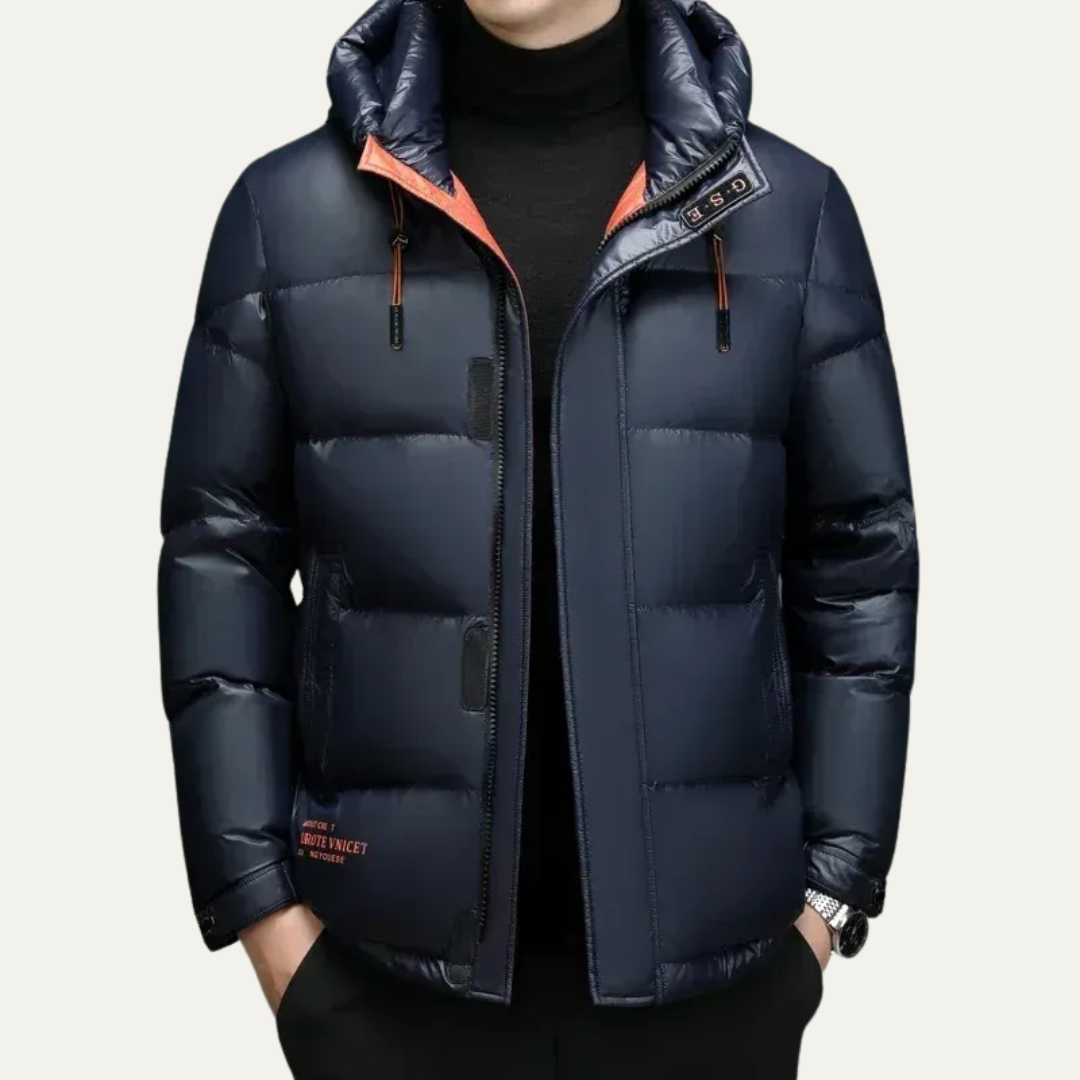 Warm Waterproof Hooded Winter Jacket - OutfitLondon