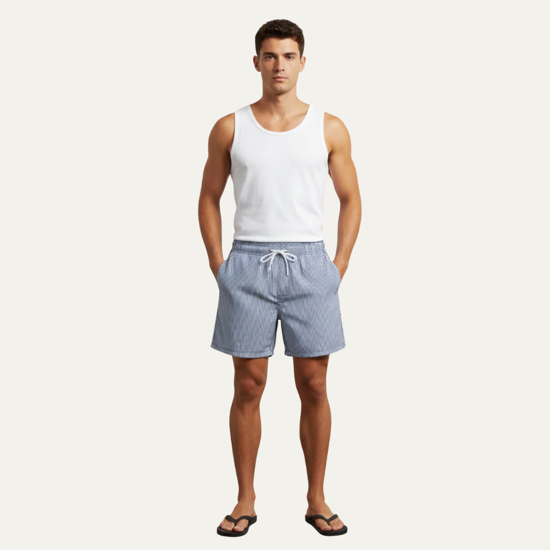 Casual Beach Drawstring Surf Shorts - OutfitLondon