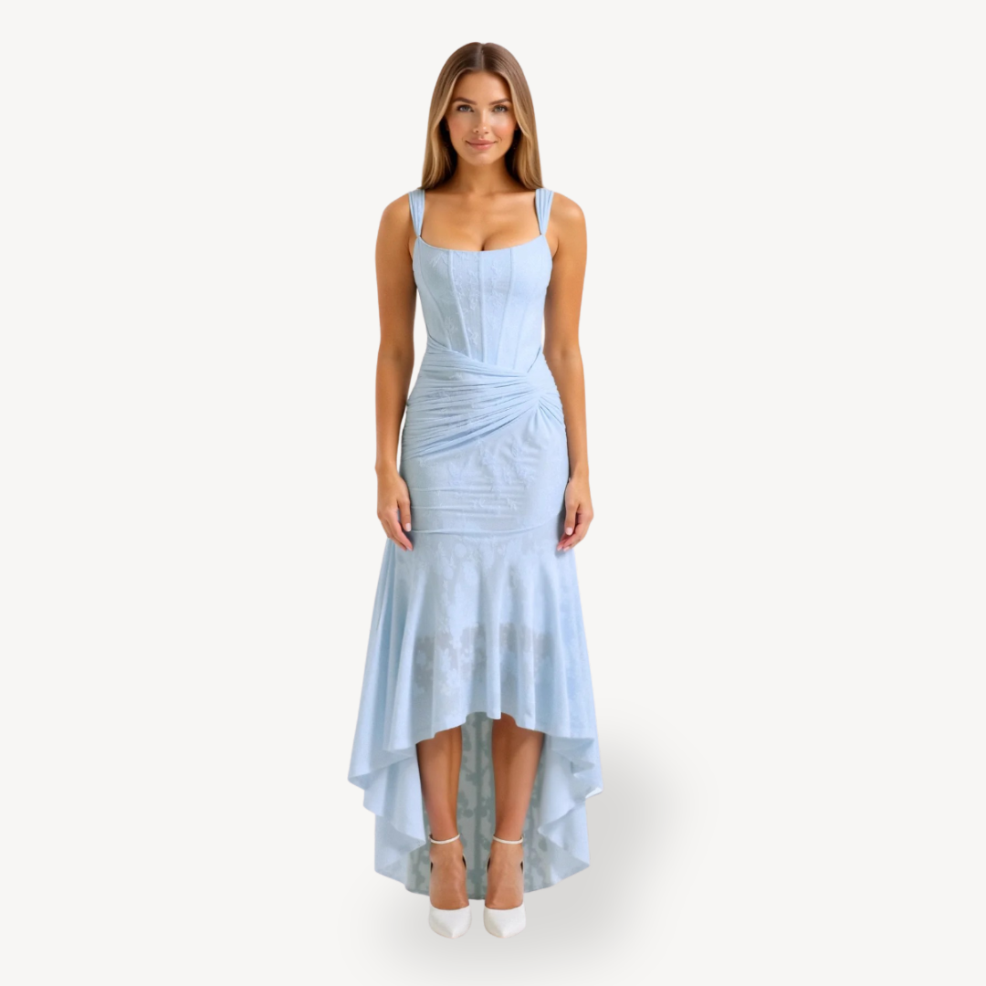 Ladies' Lace Mermaid Long Evening Dress