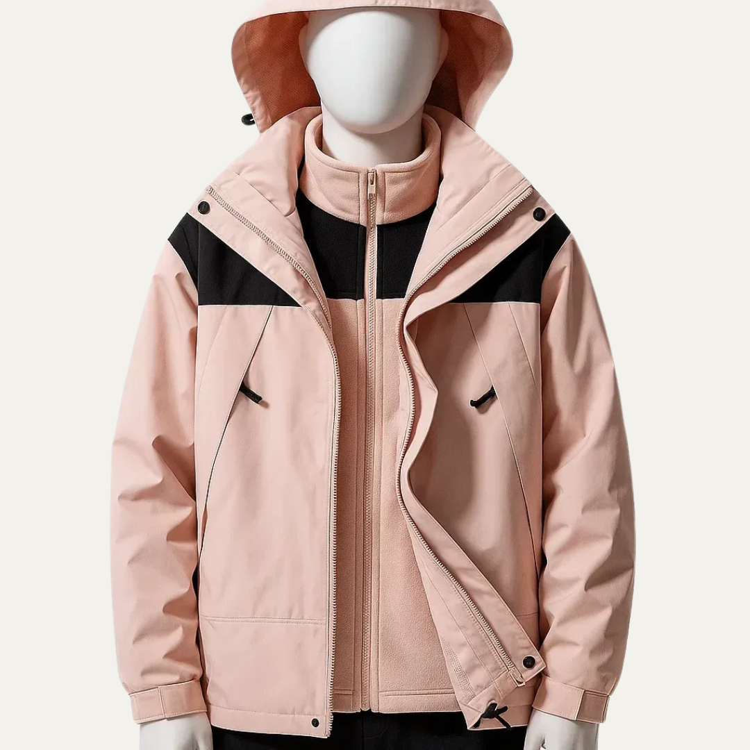 Waterproof 3 in 1 Outdoor Men's Jacket - OutfitLondon