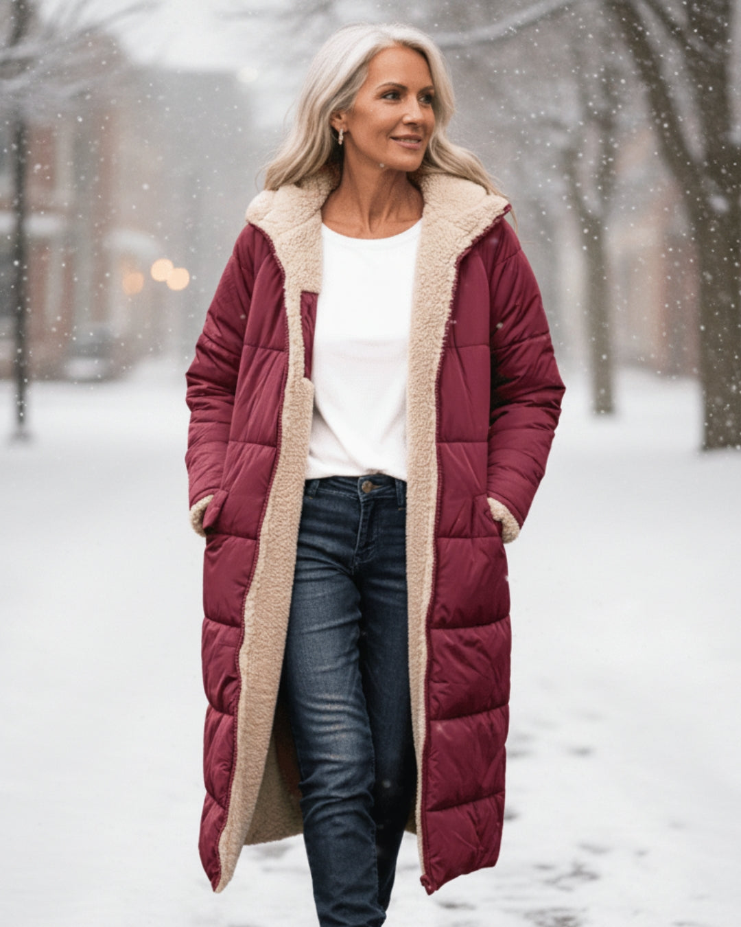 Cozy Fleece Winter Parka Coat