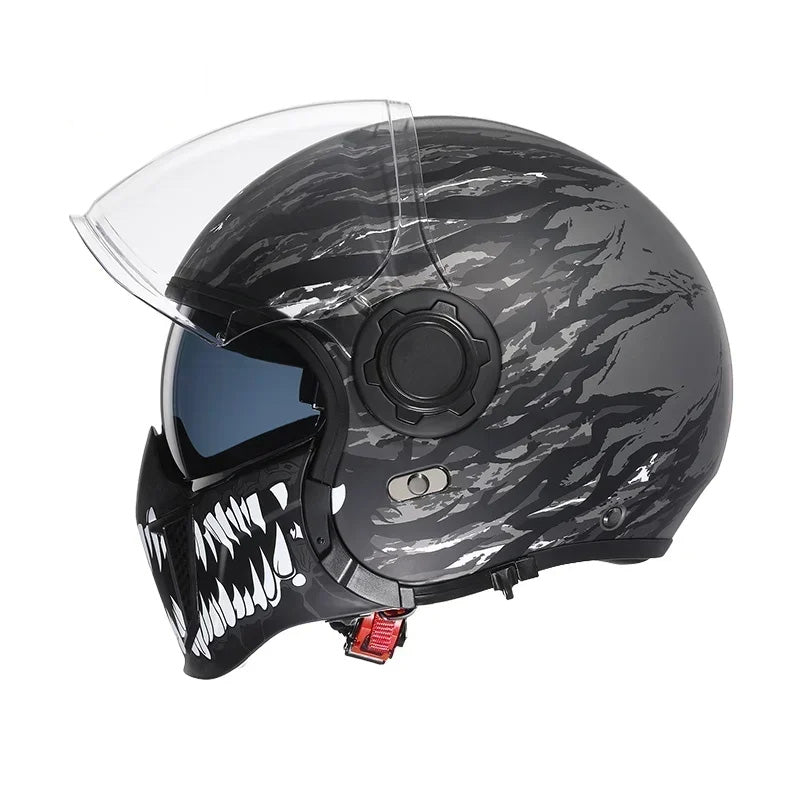Protective Double Visor Full Face Bike Helmet
