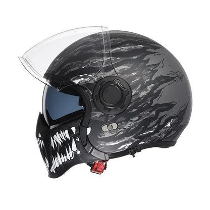 Protective Double Visor Full Face Bike Helmet