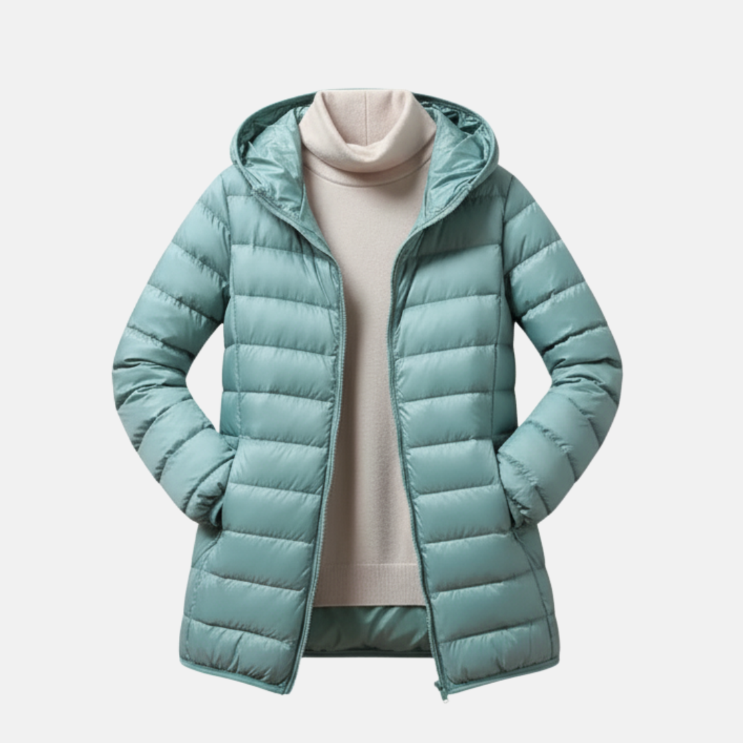 Cozy Quilted Hooded Winter Jacket
