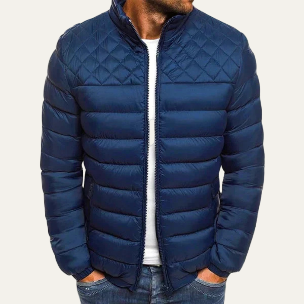 Warm Insulated Puffer Coat for Men
