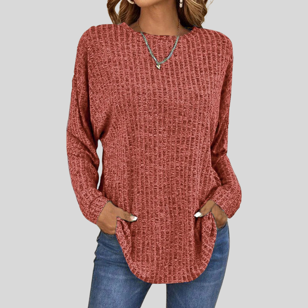 Casual Loose Fit Sweatshirt - OutfitLondon