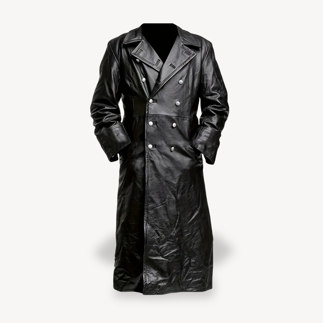 Classic Waterproof Long Coat for Men - OutfitLondon