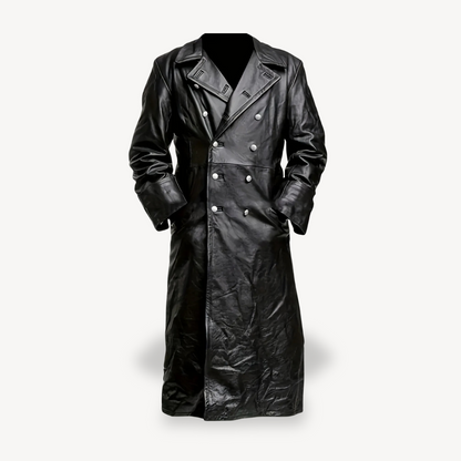 Classic Waterproof Long Coat for Men - OutfitLondon