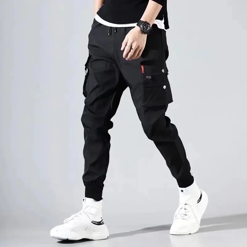Men's Soft Jogger Pants with Pockets and Elastic Waist - OutfitLondon