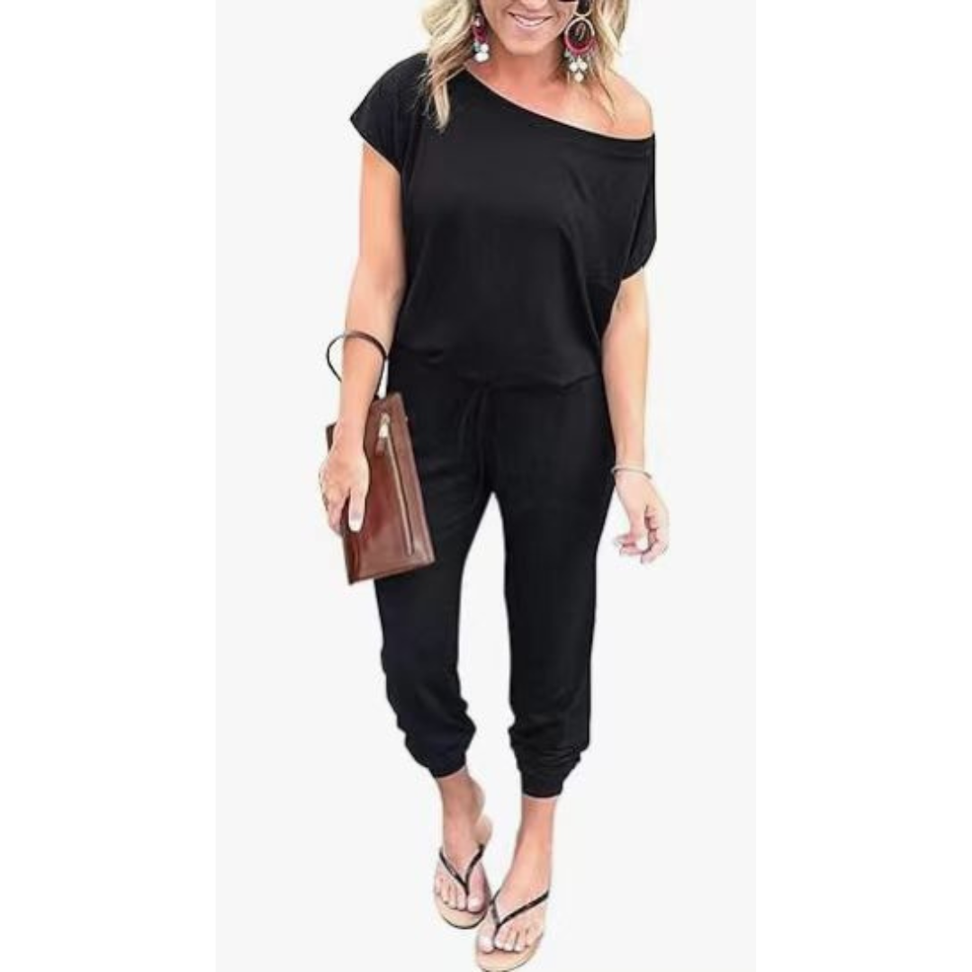 Relaxed Fit Summer Romper Jumpsuit