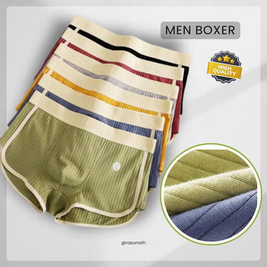 Men's Comfortable Boxer Shorts - Lightweight Cotton Boxers - OutfitLondon