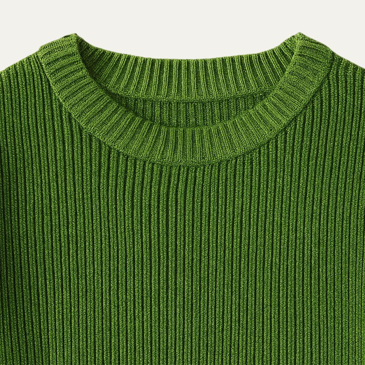 Soft Merino Wool Crew Neck Sweater