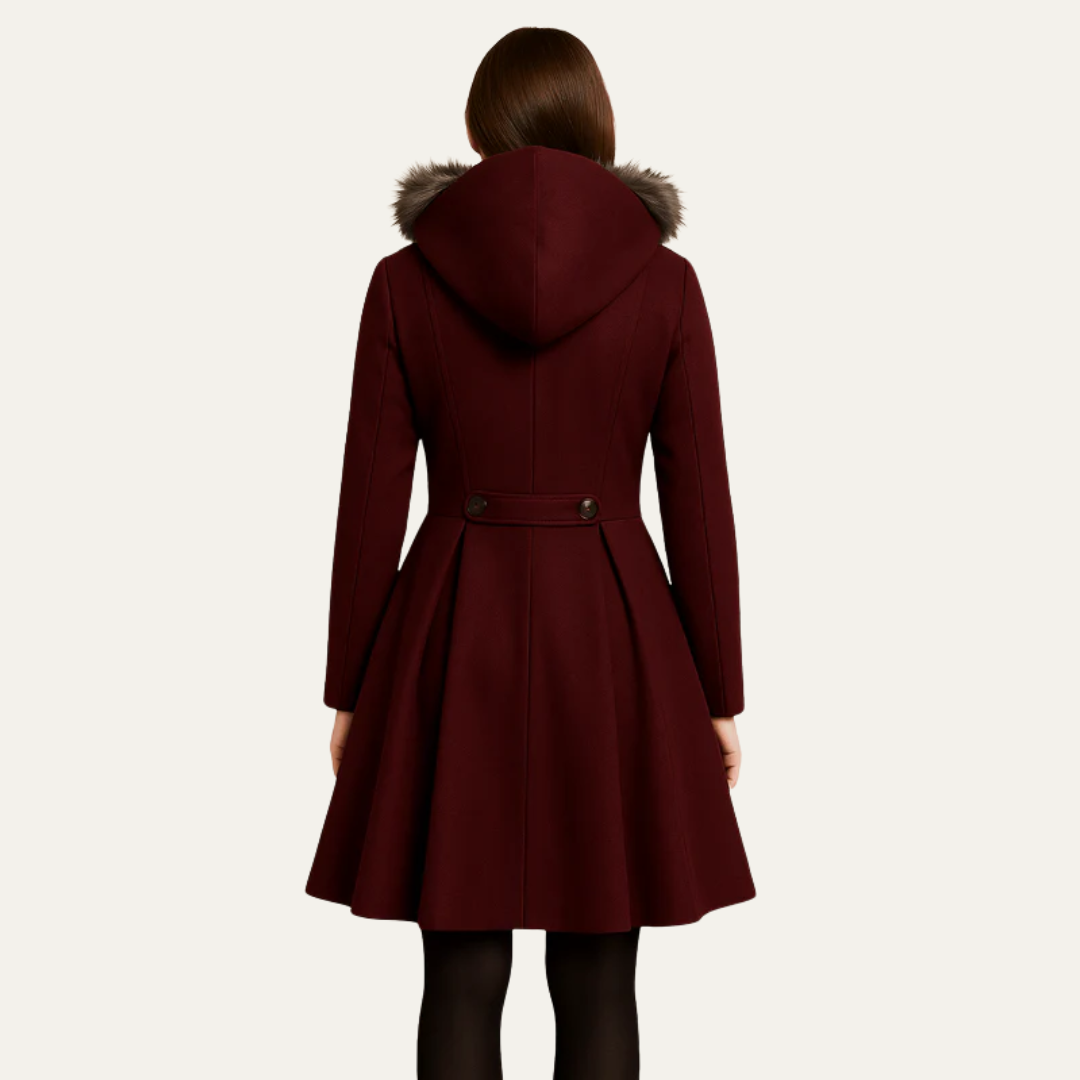 Ladies Classic A-Line Trench Coat