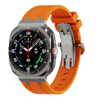 Colorful Butterfly Clasp Soft Strap For Samsung Watch