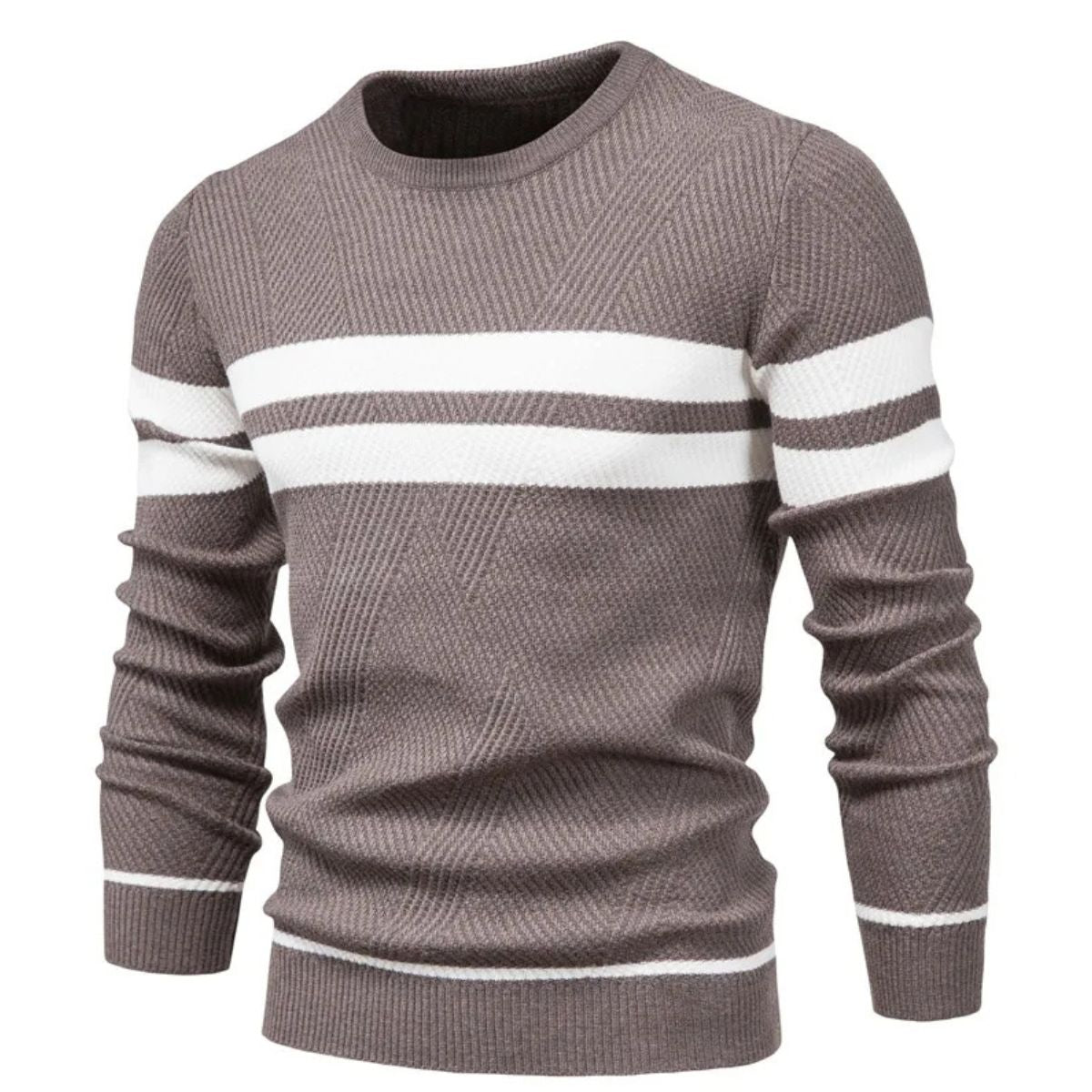 Stylish Mens Long Sleeve Fall Sweater