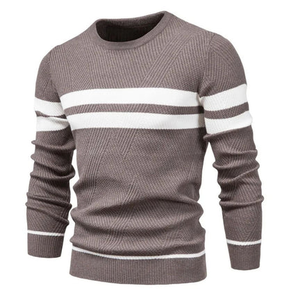 Stylish Mens Long Sleeve Fall Sweater