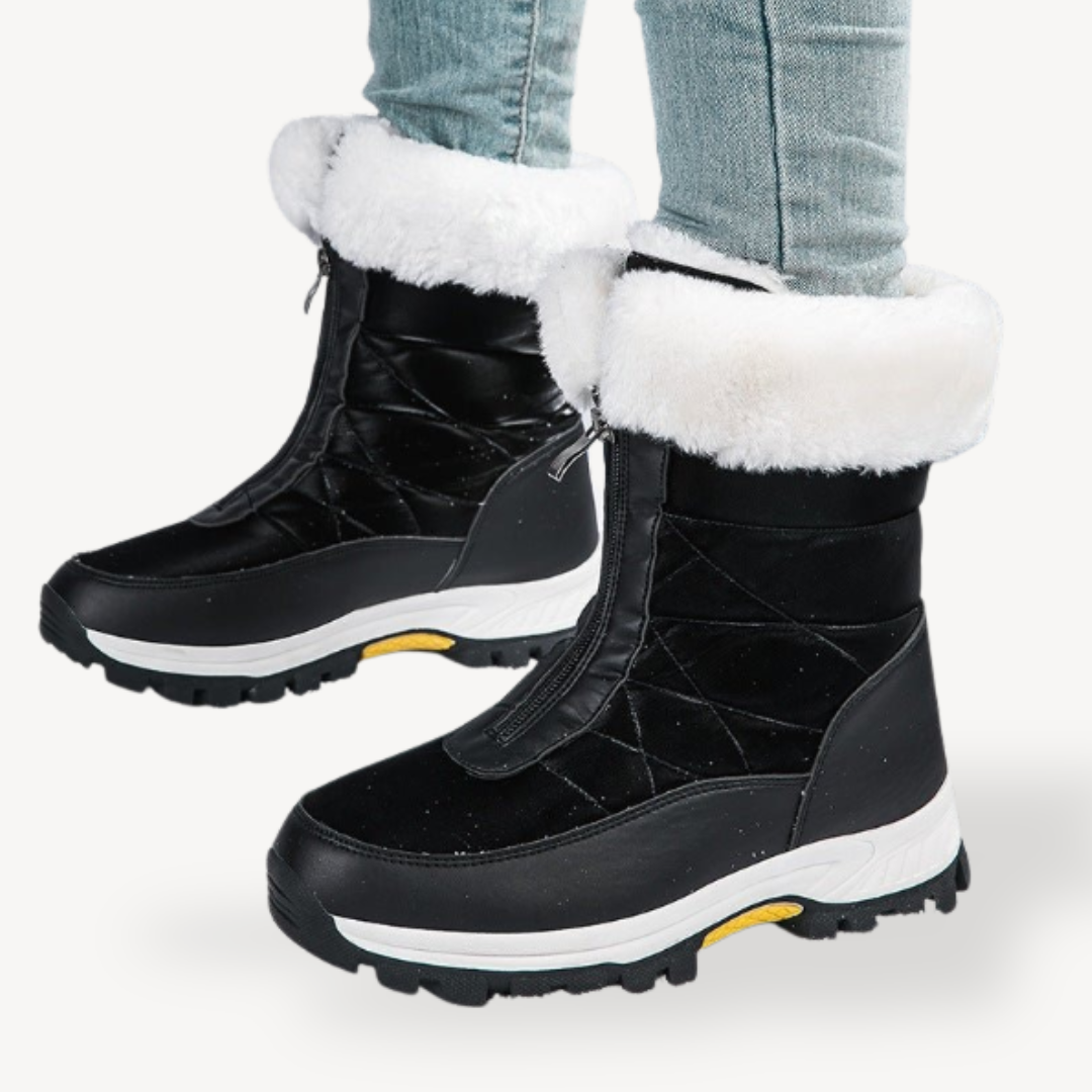Warm Waterproof Insulated Winter Snow Boots - OutfitLondon