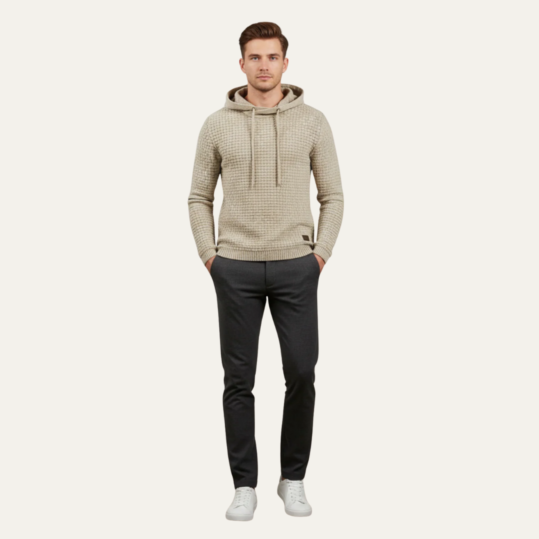 Men's Premium Crew Neck Knit Sweater - OutfitLondon