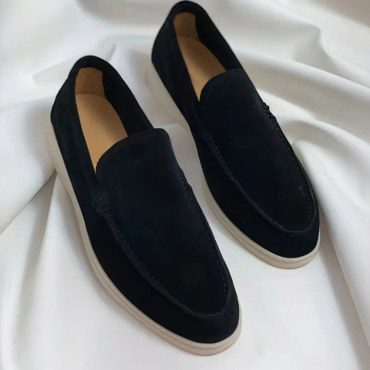 Classic Mens Genuine Leather Loafers - OutfitLondon