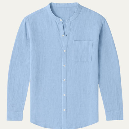 Classic Mens Long Sleeve Cotton Shirt