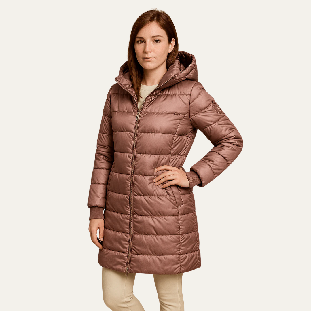 Ladies Insulated Hooded Winter Coat - OutfitLondon