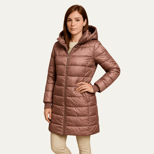 Ladies Insulated Hooded Winter Coat - OutfitLondon