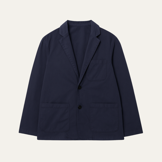 Slim Fit Summer Cotton Blazer for Men - OutfitLondon