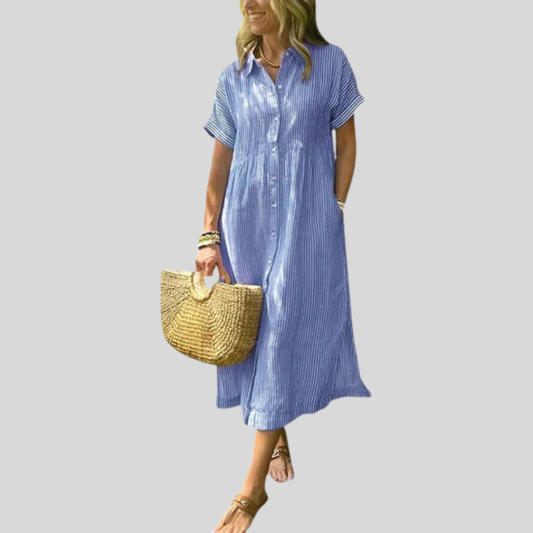 Elegant Women's Casual Dress - OutfitLondon