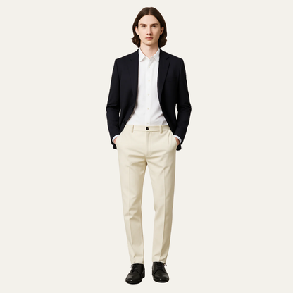 Slim Fit Formal Dress Pants for Men - OutfitLondon