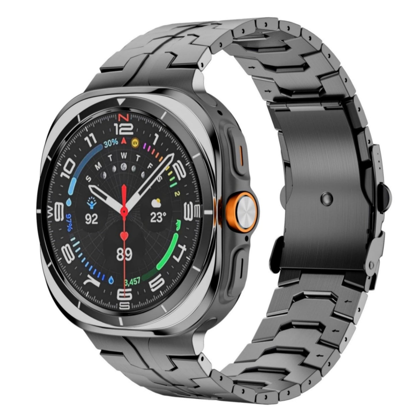 Durable Stainless Steel Smartwatch Band
