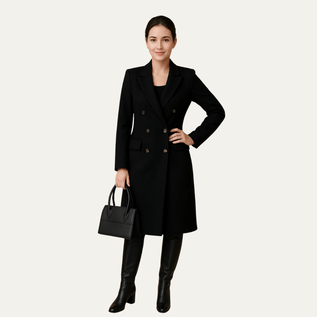 Ladies' Fit Formal Winter Coat - OutfitLondon
