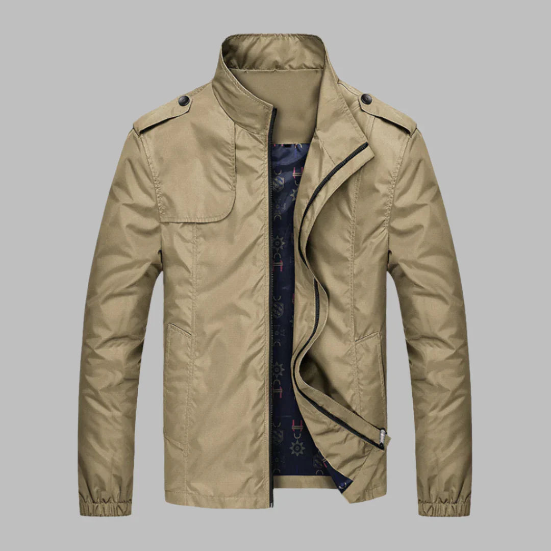 Casual Daily Zip Up Mens Jacket - OutfitLondon