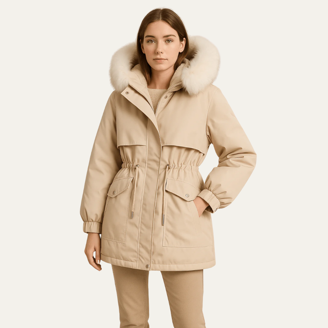 Ladies' Waterproof Hooded Winter Coat