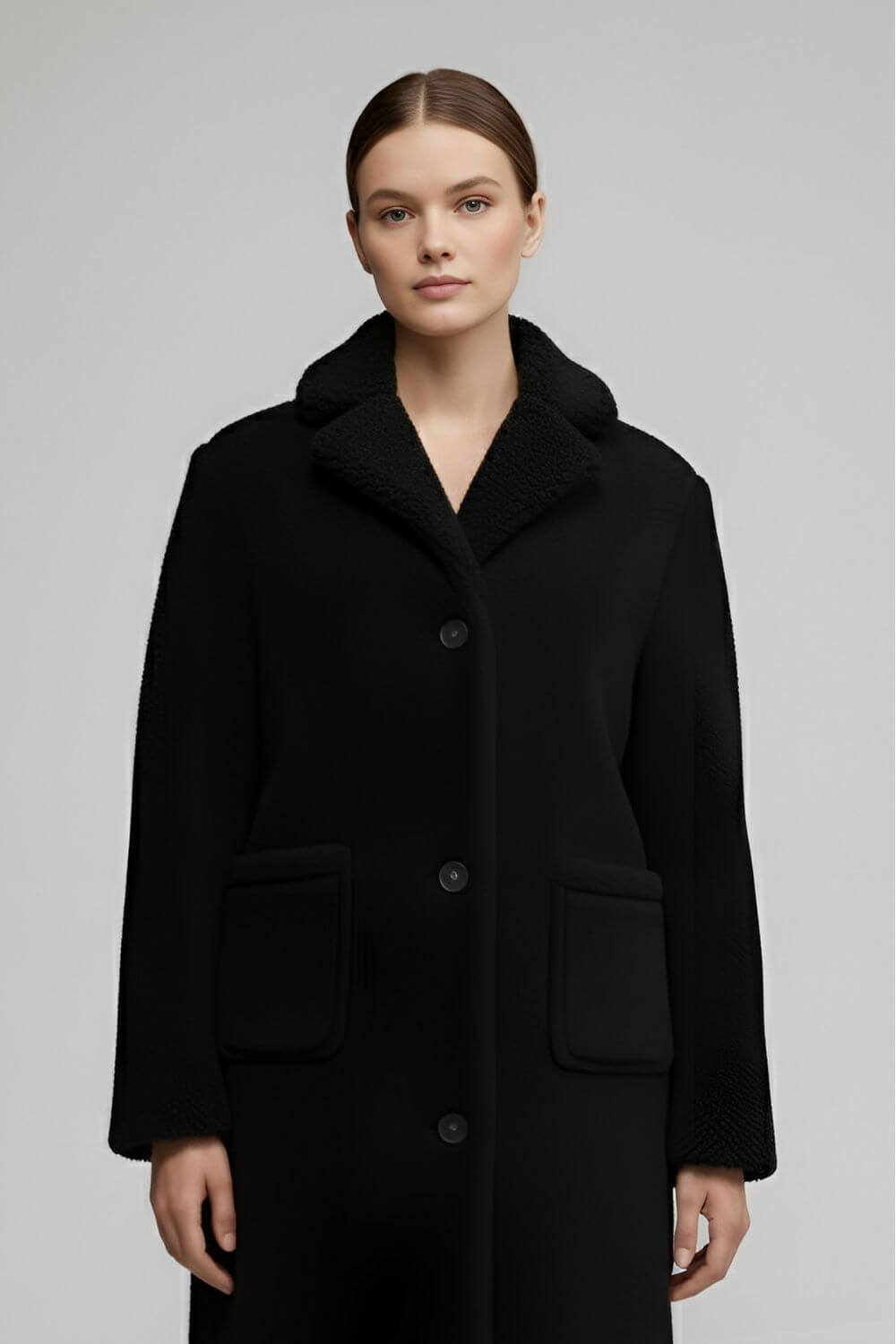 Fuzzy Teddy Coat - Warm and Snug