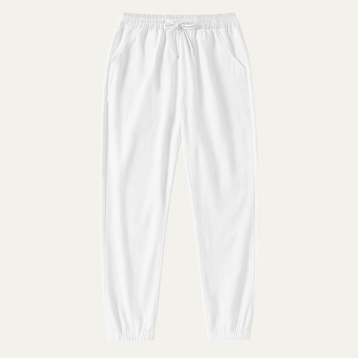 Breathable Linen Pants for Men - Lightweight Summer Joggers - OutfitLondon